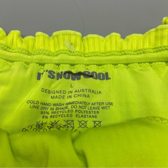 New! Its Now Cool x free ppl the frill tri eco neon bikini bottom 1894 - Picture 8 of 10